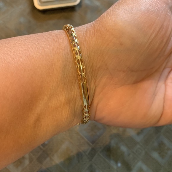 Double head panther bangle bracelet - Picture 9 of 11